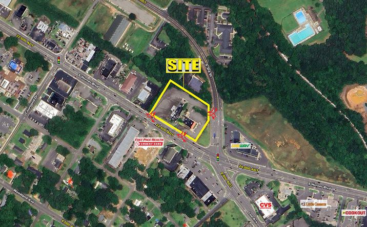Pictures of Retail property located at 1707 S Horner Blvd, Sanford, NC 27330 for lease - image #1