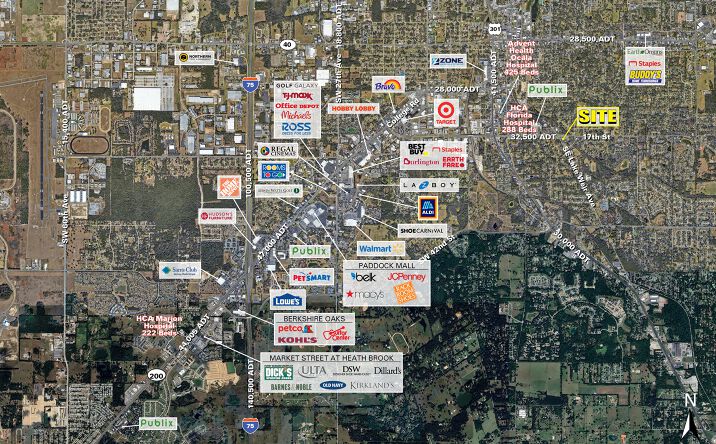 Pictures of Retail property located at 1719 SE Lake Weir Ave, Ocala, FL 34471 for lease - image #1
