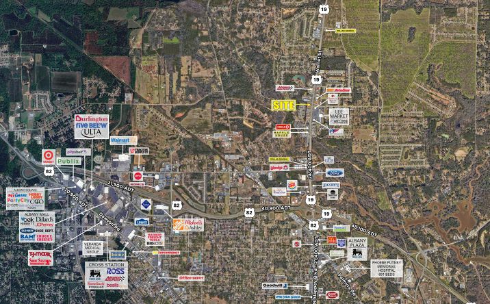 Pictures of Land property located at 1532 U.S. Hwy 19 S, Leesburg, GA 31763 for lease - image #1