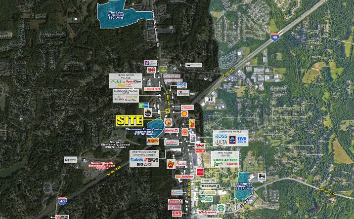 Pictures of Retail, Restaurant property located at 2390 Lewisville Clemmons Rd, Clemmons, NC 27012 for lease - image #1