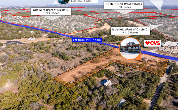 Pictures of Retail, Restaurant property located at 11606 and 11608 Ranch to Market Rd 1826, Austin, TX 78737 for lease - image #1