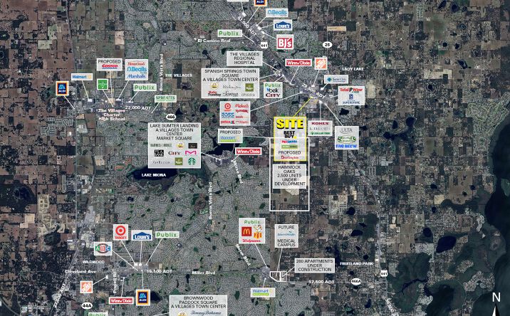 Pictures of Retail property located at 510-590 US-27, Lady Lake, FL 32159 for lease - image #1