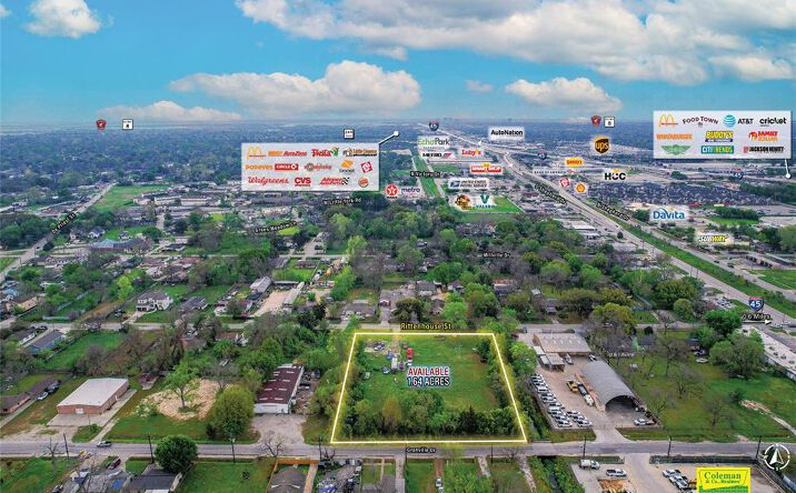 Pictures of Land property located at 747 W Rittenhouse St, Houston, TX 77091 for lease - image #1