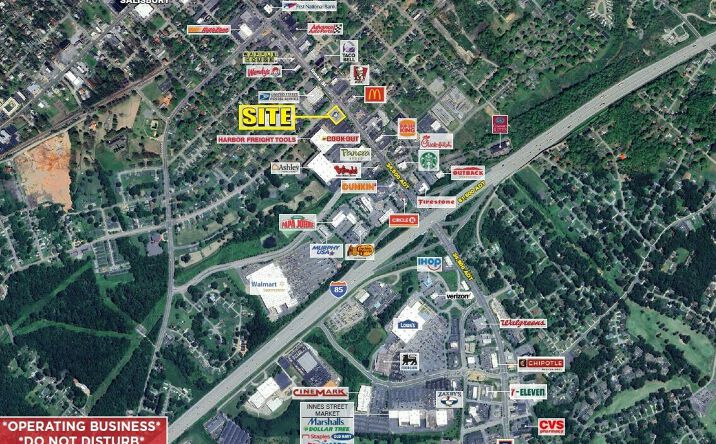Pictures of Retail, Office, Land property located at 707 E Innes St, Salisbury, NC 28144 for lease - image #1
