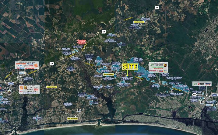Pictures of Land property located at Southport-Supply Rd SE & Sunset Harbor Rd SE, Bolivia, NC 28422 for lease - image #1