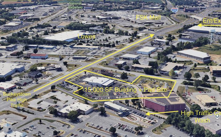 Pictures of Land, Retail, Restaurant property located at 5712 Buckeystown Pike, Frederick, MD 21704 for lease - image #1