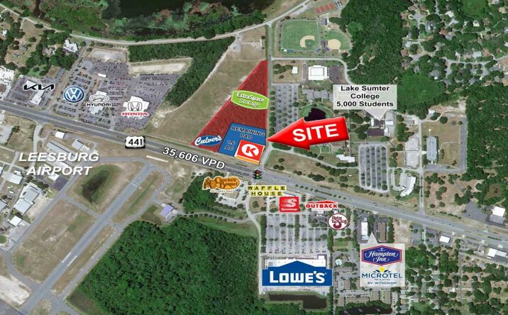 Pictures of Land property located at 9745 Silver Lake Dr, Leesburg, FL 34788 for lease - image #1
