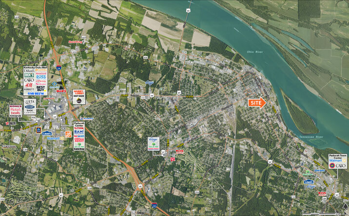 Pictures of Retail property located at 620 South 4th Street, Paducah, KY 42003 for lease - image #1