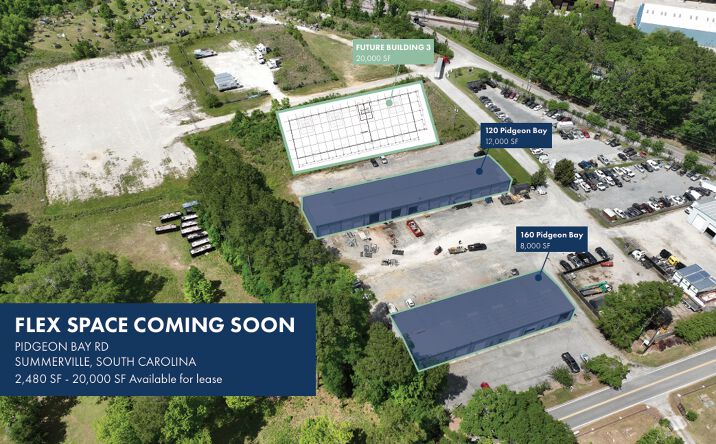 Pictures of Industrial property located at 120 Pidgeon Bay Rd, Summerville, SC 29483 for lease - image #1