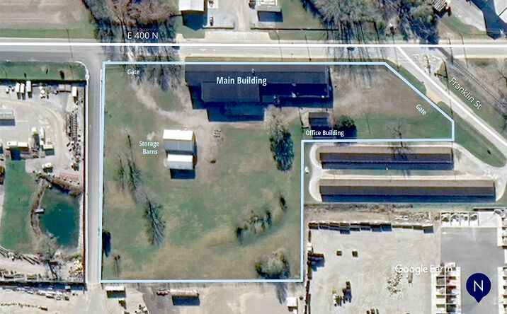 Pictures of Industrial property located at 310 Franklin St, Fairland, IN 46126 for lease - image #1