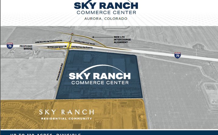 Pictures of Land property located at Monaghan Rd & E 10th Dr, Aurora, CO 80137 for lease - image #1