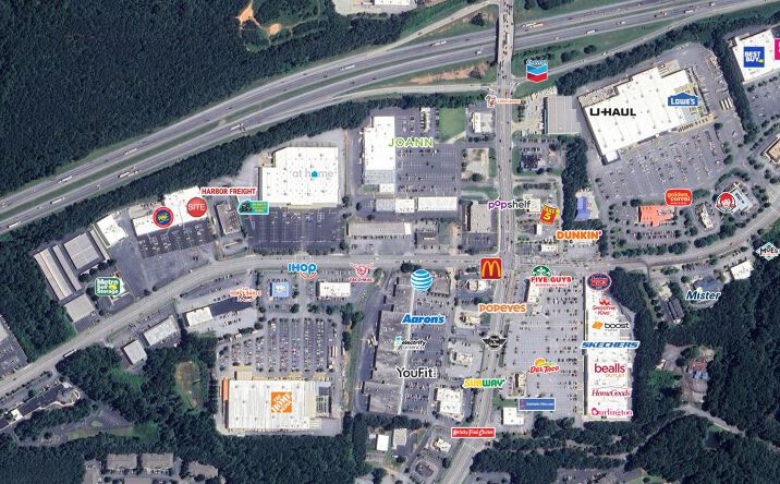 Pictures of Retail property located at 7424 Douglas Blvd, Douglasville, GA 30135 for lease - image #1