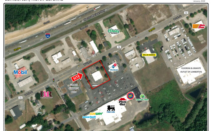 Pictures of Retail property located at 2797 W 5th St, Lumberton, NC 28358 for lease - image #1