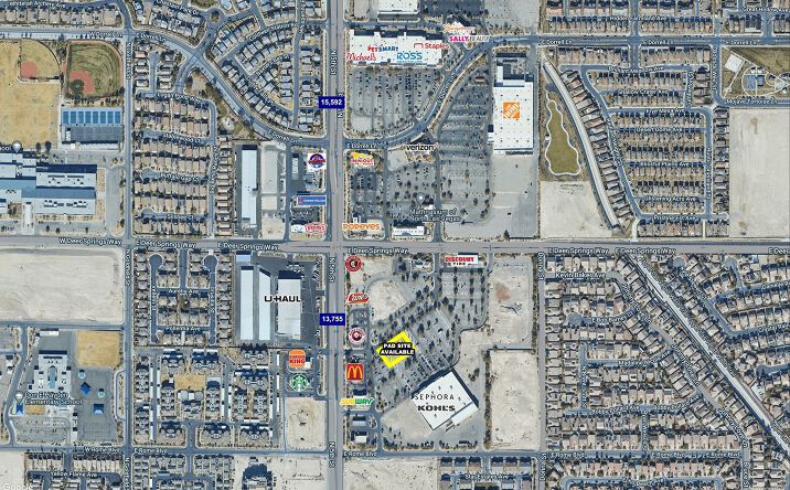 Pictures of Land property located at 6650 N 5th St, North Las Vegas, NV 89084 for lease - image #1