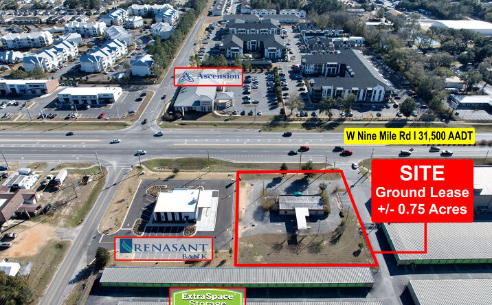 Pictures of Retail property located at 1554 W 9 Mile Rd, Pensacola, FL 32534 for lease - image #1