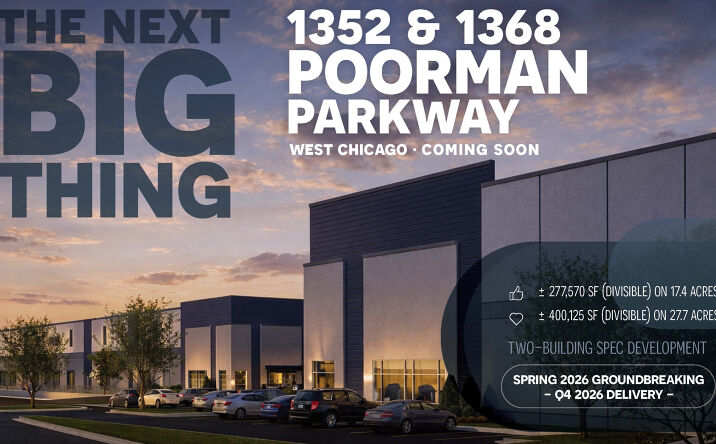 Pictures of Industrial property located at 1368 Poorman Pky, West Chicago, IL 60187 for lease - image #1
