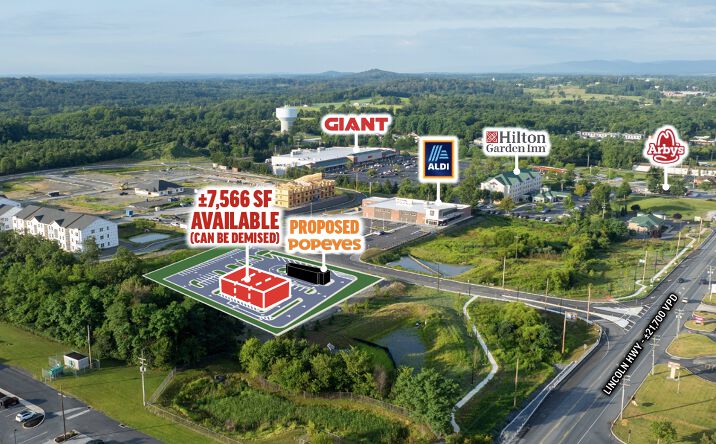 Pictures of Retail, Restaurant property located at 1115 York Rd, Gettysburg, PA 17325 for lease - image #1