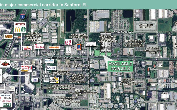 Pictures of Retail, Land property located at 100 Crosswood Lp, Sanford, FL 32771 for lease - image #1