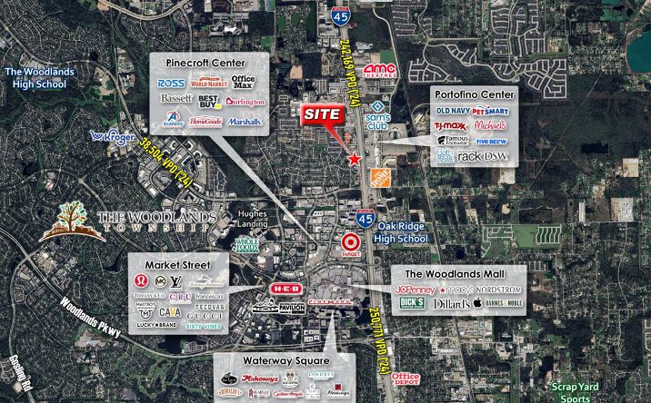 Pictures of Retail, Restaurant property located at 29007 Interstate 45 N, Spring, TX 77381 for lease - image #1