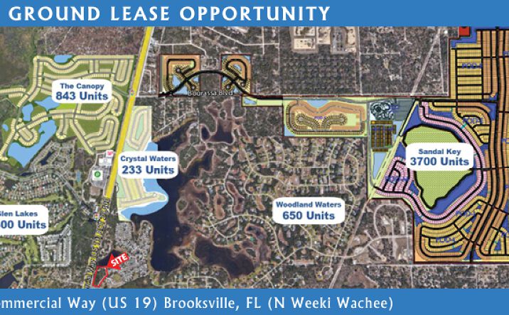 Pictures of Land property located at 9228 Commercial Way, Weeki Wachee, FL, Brooksville, FL 34613 for lease - image #1