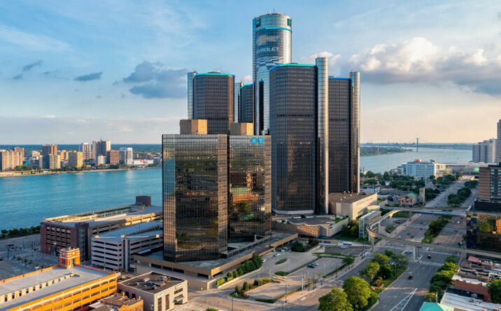 Pictures of Office property located at 600 Renaissance Center, Detroit, MI 48243 for lease - image #1