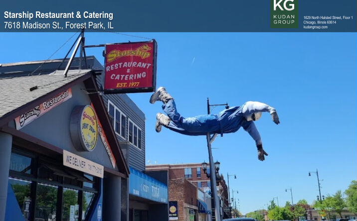 Pictures of Restaurant property located at 7618 Madison St, Forest Park, IL 60130 for lease - image #1