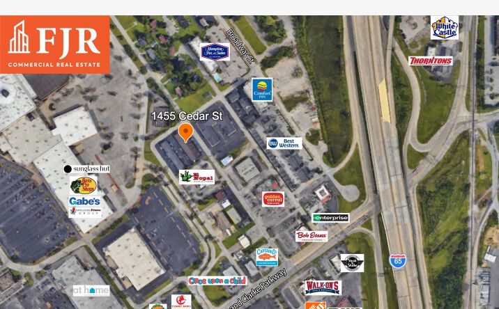 Pictures of Retail, Special Purpose property located at 1455 Cedar St, Clarksville, IN 47129 for lease - image #1