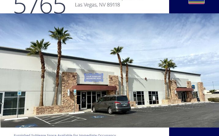 Pictures of Office property located at 5765 S Rainbow Blvd, Las Vegas, NV 89118 for lease - image #1