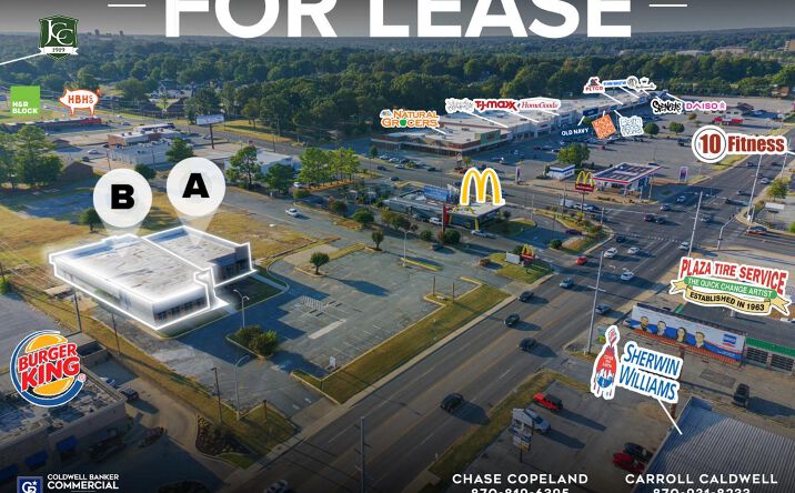 Pictures of Special Purpose property located at 1421 S Caraway Road Suite B, Jonesboro, AR 72401 for lease - image #1