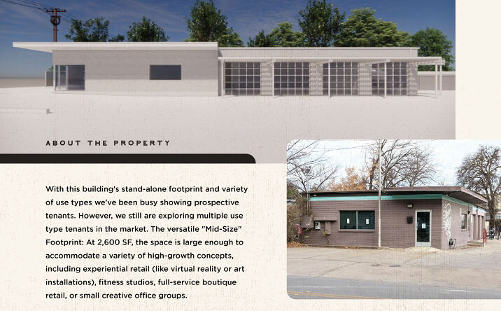Pictures of Retail, Office, Special Purpose property located at 1402 Hether St, Austin, TX 78704 for lease - image #1