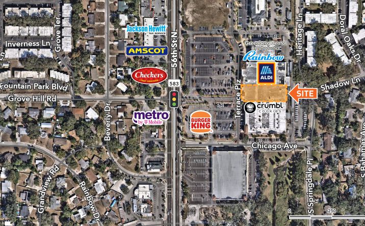 Pictures of Retail property located at 8837 N 56th St, Tampa, FL 33617 for lease - image #1
