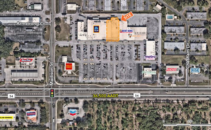 Pictures of Retail property located at 6033 FL-54, New Port Richey, FL 34653 for lease - image #1
