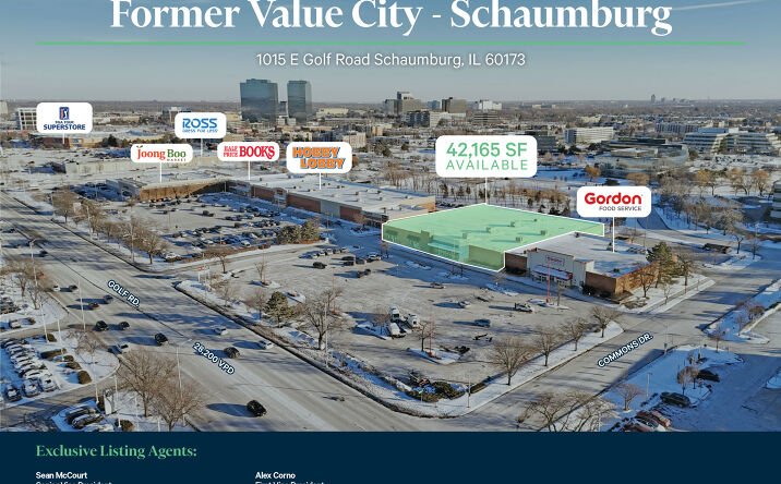 Pictures of Retail property located at 1015 E Golf Rd, Schaumburg, IL 60173 for lease - image #1