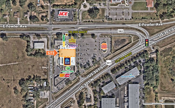 Pictures of Retail property located at 9535 E Fowler Ave, Thonotosassa, FL 33592 for lease - image #1