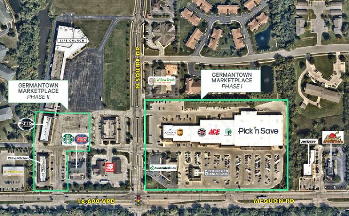 Pictures of Retail property located at N112W16200 Mequon Rd, Germantown, WI 53022 for lease - image #1