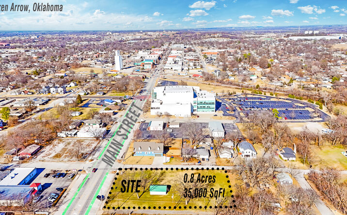 Pictures of Land property located at 901 S Main St, Broken Arrow, OK, Broken Arrow, OK 74012 for lease - image #1