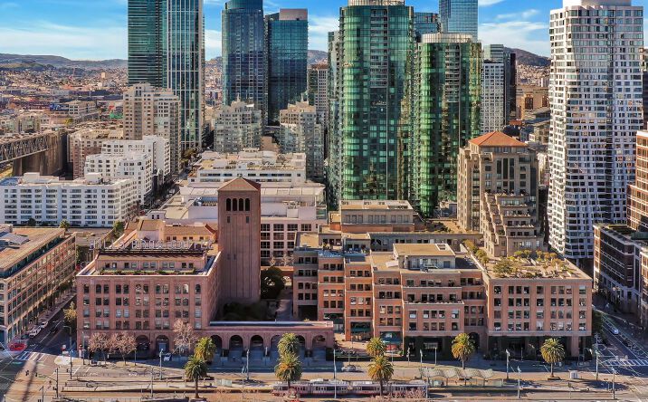 Pictures of Retail, Office property located at 345 Spear St, San Francisco, CA 94105 for lease - image #1