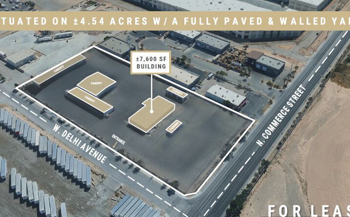 Pictures of Industrial, Land, Special Purpose property located at 203 W Delhi Ave, North Las Vegas, NV 89032 for lease - image #1