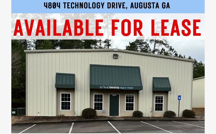 Pictures of Industrial property located at 4804 Technology Dr, Augusta, GA 30907 for lease - image #1