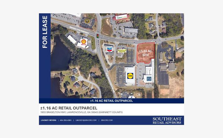 Pictures of Land property located at 1955 Braselton Hwy, Lawrenceville, GA 30043 for lease - image #1