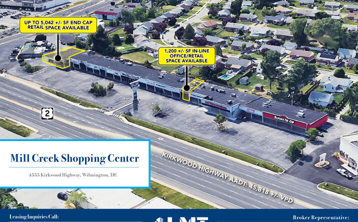 Pictures of Retail property located at 4555 Kirkwood Hwy, Wilmington, DE 19808 for lease - image #1