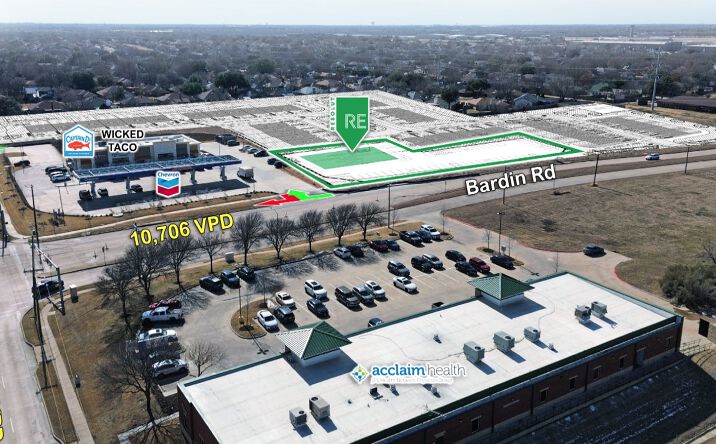 Pictures of Retail property located at 1700 E Bardin Rd, Arlington, TX 76018 for lease - image #1