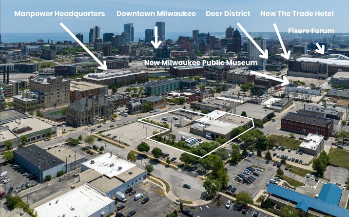 Pictures of Retail property located at 424 W Cherry St, Milwaukee, WI 53212 for lease - image #1