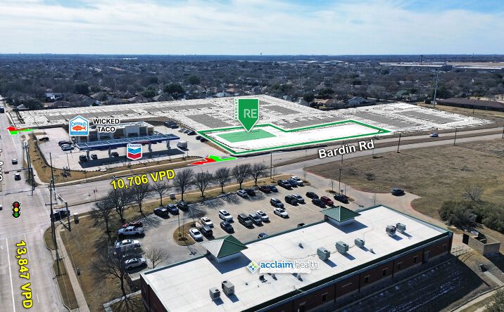 Pictures of Retail property located at 1700 E Bardin Rd, Arlington, TX 76015 for lease - image #1