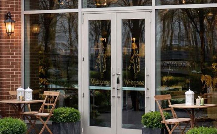Pictures of Retail, Restaurant property located at 120 Sinatra Dr, Hoboken, NJ 07030 for lease - image #1