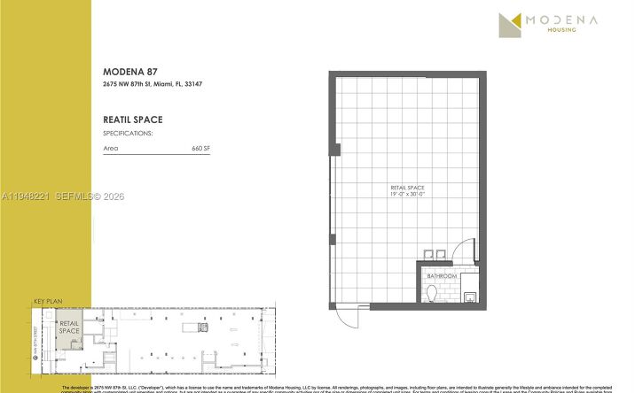 Pictures of Retail property located at 87th St NW 2675 # 101, Miami, FL 33147 for lease - image #1