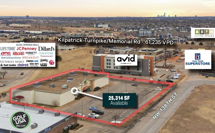 Pictures of Retail property located at 14001 Joel Mcdonald Dr, Oklahoma City, OK 73134 for lease - image #1