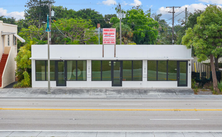 Pictures of Office, Retail property located at 1808/1810 N Dixie Highway, Lake Worth Beach, FL 33460 for lease - image #1