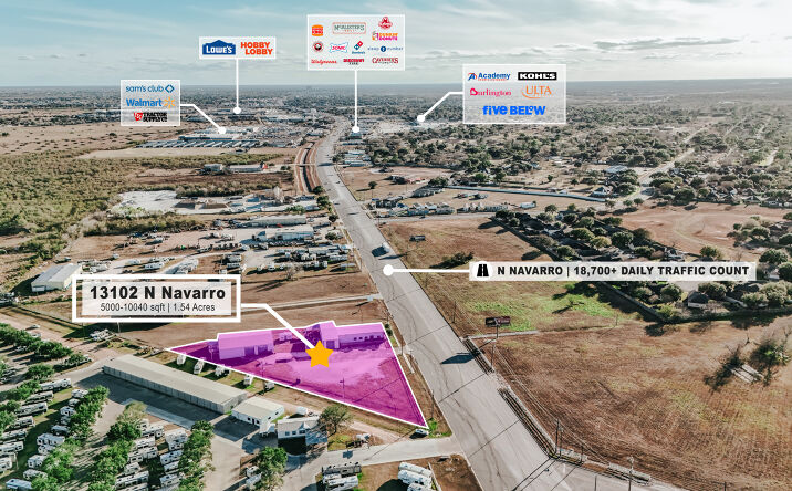 Pictures of Retail, Office, Industrial property located at 13102 N Navarro St, Victoria, TX 77904 for lease - image #1