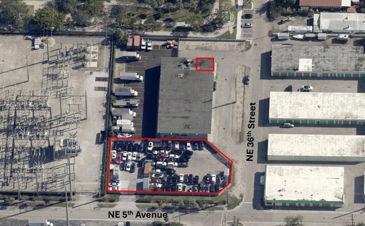 Pictures of Land, Industrial property located at 3600 NE 5th Ave, Oakland Park, FL 33334 for lease - image #1